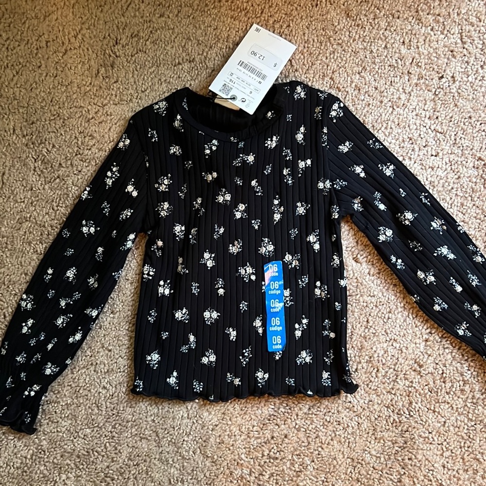 Girls Zara long sleeve